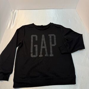 GAP Black Logo Sweatshirt – Crewneck – Size S – Great Condition